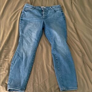 Nine West Blue Skinny Jeans